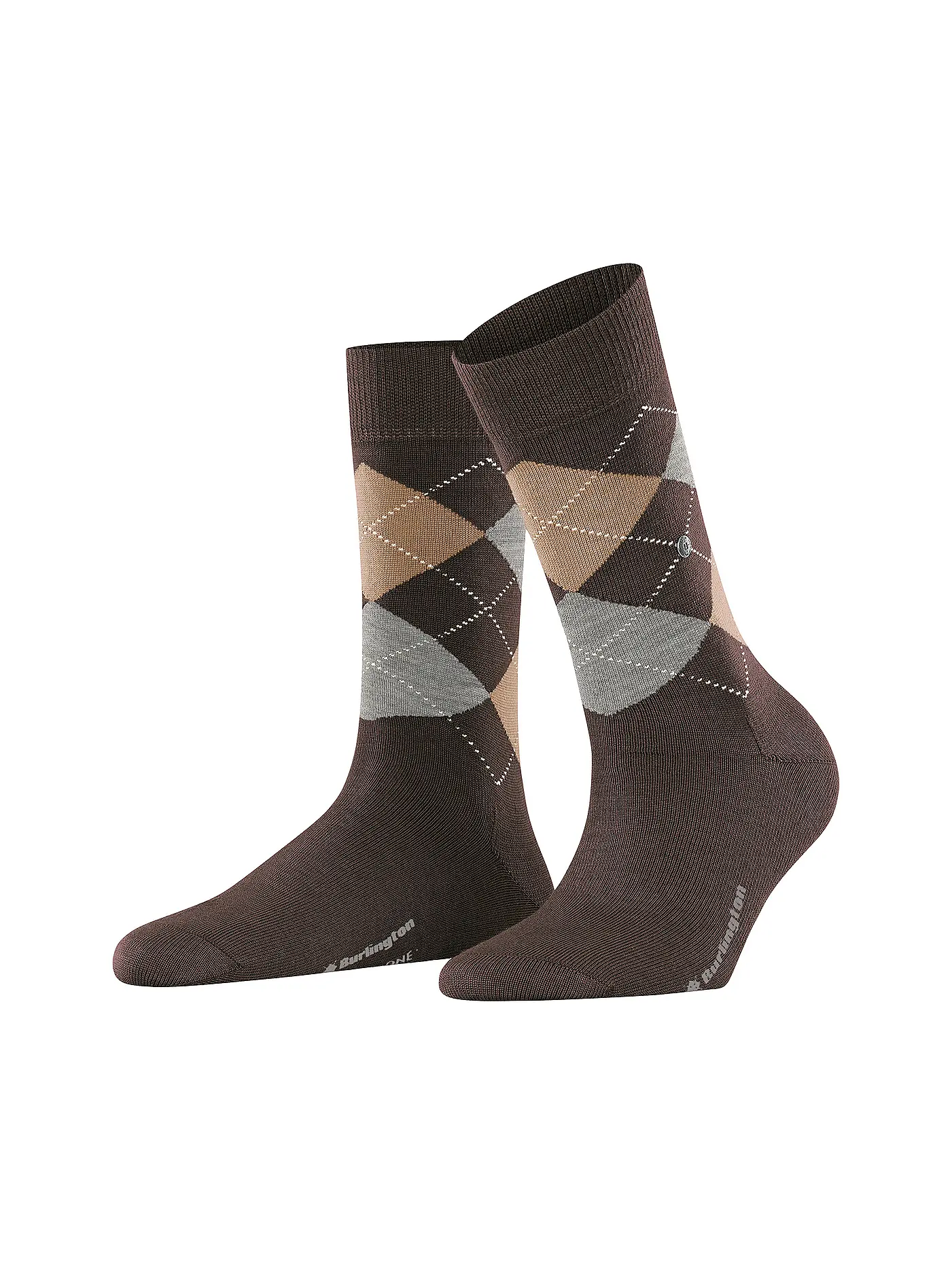 BURLINGTON | Damen Socken MARYLEBONE 36-41 dark blue mel | braun